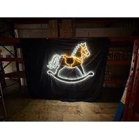 Rocking Horse Rope Light Motif