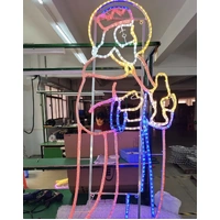Wiseman Rope Light Motif