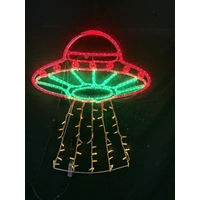Christmas UFO Rope Light Motif 