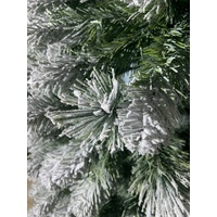 7 Foot Slim Snow Christmas Tree