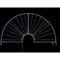 LED RGB Fan Arch - 2m diameter -  FREE SHIPPING