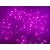10M LED Pink Icicles 