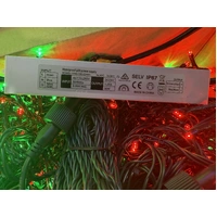 25M Red and Green Icicles