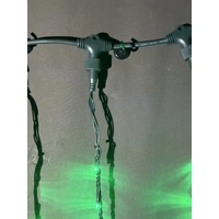 Green Waterfall Curtain Light  3m long x 2m drop