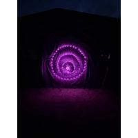 Round Pink Net Light- 2m diameter