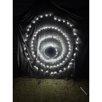 Round Cool White Net Light- 2m diameter