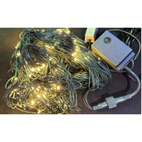 3m x 1.5m Warm White Net 