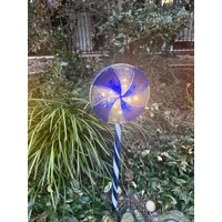 4 Coloured Lollipop Lights - 18cm diameter