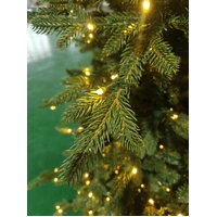 6 Foot Lit Slim Alpine Christmas Tree