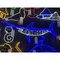 Marlin Fish Rope Light Motif 