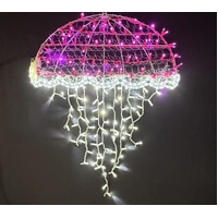 2D Ocean Jelly Fish Rope Light Motif