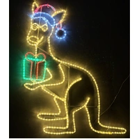 New Christmas Kangaroo Rope Light Motif