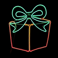 Neon Flex Giftbox Rope Light Motif 80cm