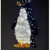 Left Black/White Penguin Motif 