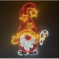 Red Gnome 120cm Rope Light Motif 