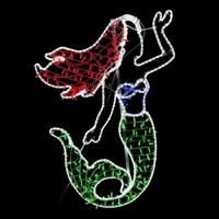Mermaid Rope Light Motif 