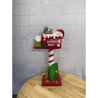 62cm Resin Santa's Mailbox