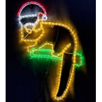 Christmas Possum Rope Light Motif