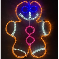 Gingerbread Baby Rope Light Motif 60cm