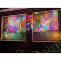 3.5M Multi Flashing Curtain Lights - PREORDER