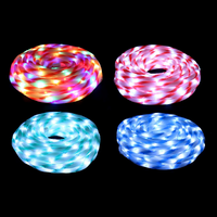 10m Candy Ropelight - Red and White