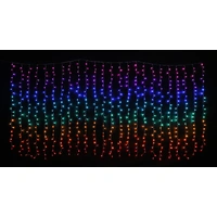 Rainbow Curtain 3.6m long x 180cm drop 