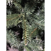 7 Foot Hard Needle Mixed Frosted Christmas Tree