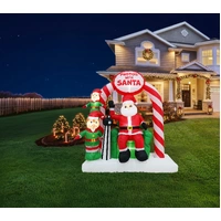 Inflatable Santa Booth 