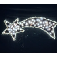 Large Shooting Star Rope Light Motif