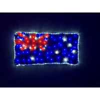 Australian Flag Rope Light Motif 