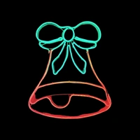 Neon Bell Rope Light Motif 