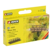 Noch 14222 - Laser Cut Mini - Small Footbridge (HO Scale)