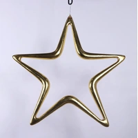 40" Gold Resin Christmas Star