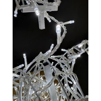 3D White Reindeer 1.2m high.
