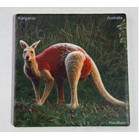 Set of 4 Aussie Christmas Animals Coasters