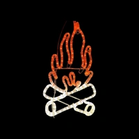 Aussie Campfire Rope Light Motif