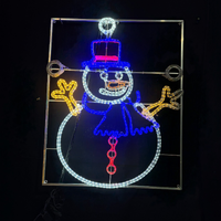 Juggling Snowman Rope Light Motif 