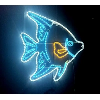 New Aqua Fish Rope Light Motif
