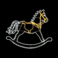 Rocking Horse Rope Light Motif