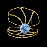 Pearl Clam Rope Light Motif 