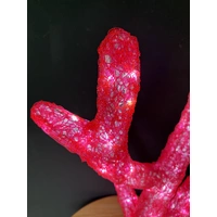 Red 3D Acrylic Coral 80cm high