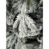 8 Foot Deluxe Flocked Christmas Tree