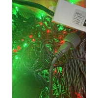 25M Red and Green Icicles
