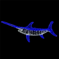 Marlin Fish Rope Light Motif 