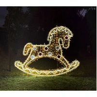Rocking Horse Rope Light Motif 