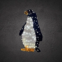 Left Black/White Penguin Motif 
