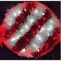 Red Candy Lolly Rope Light Motif