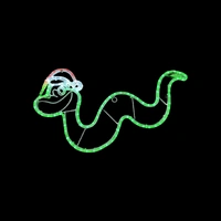 Christmas Snake Rope Light Motif 