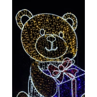 3m Teddy Bear Rope Light Motif 