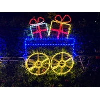 Giant Train 3m long Rope Light Motif